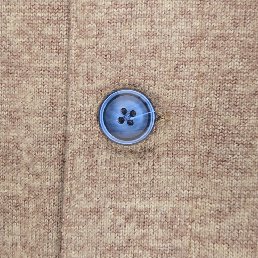 Bonobos Mens Brown Patch Pocket Button Front Polar Fleece Chore Jacket Small - Picture 5 of 9